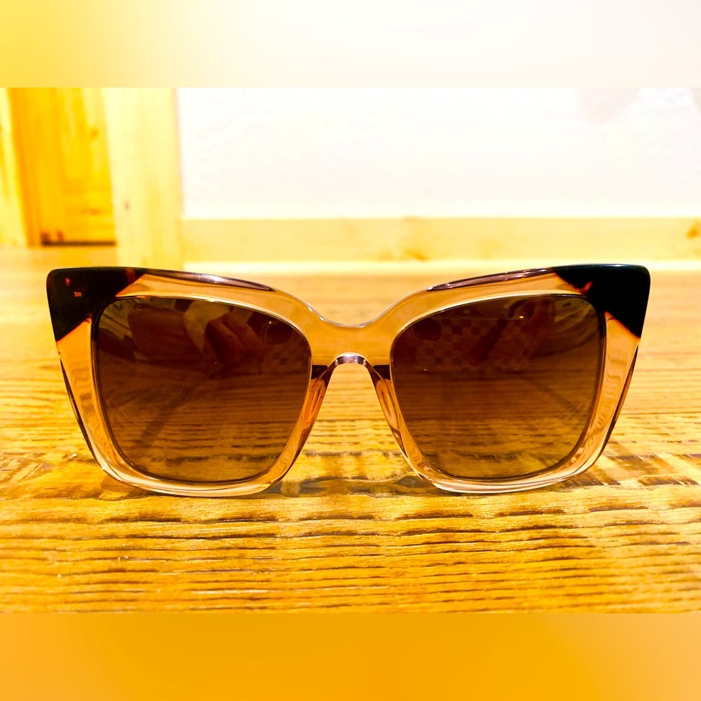 DIFF Lizzy Clayton Brown gradient Sunglasses